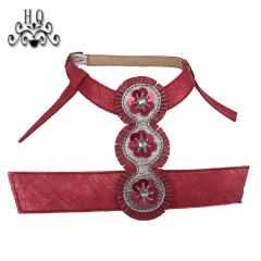 New embroidery rope embroidery sequin embroidery beaded sewing beads female fashion slippers shoe upper accessories manufacturers processing custom