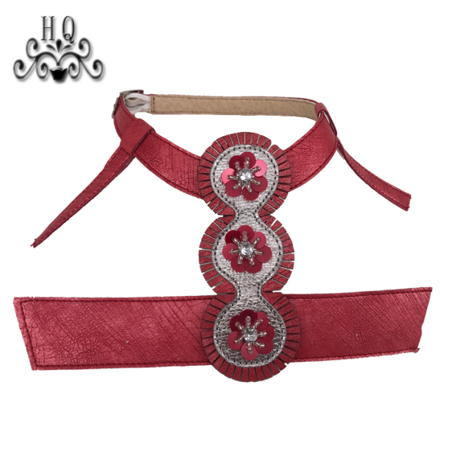 New embroidery rope embroidery sequin embroidery beaded sewing beads female fashion slippers shoe upper accessories manufacturers processing custom