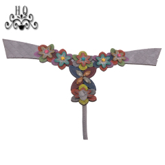 Sample processing custom new laser chain hot drill weaving process fashion diamond inlaid shoe slippers women sandals semi-finished