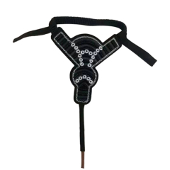 New flannelette shoe upper embroidery rope embroidery beaded sewing slippers semi-finished products to sample processing custom