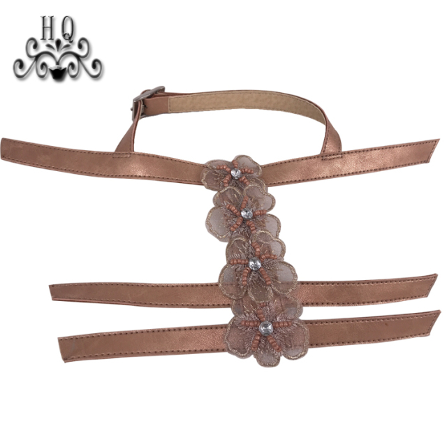 2021 new Bohemia beaded female fashion beaded shoe upper sequin embroidered sandals slippers to sample processing custom