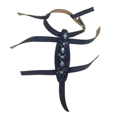 New hot-selling beaded stitched beads women's shoes upper semi-finished slippers shoe material to sample processing custom