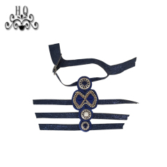 New hot-selling beaded stitched beads women's shoes upper semi-finished slippers shoe material to sample processing custom