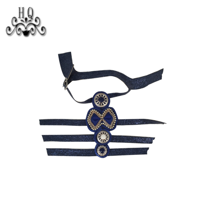 New hot-selling beaded stitched beads women's shoes upper semi-finished slippers shoe material to sample processing custom