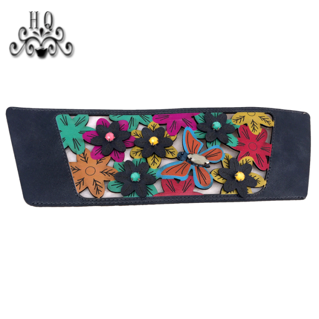 The new Bohemian beads sequin embroidered velvet cloth shoe upper beaded sewn beads slippers semi-finished to sample processing custom