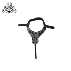 Hot new laser hot drilling nail hand woven jewelry women sandals upper semi-finished wholesale processing customization