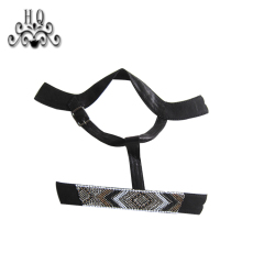Hot new laser spot hot diamond jewelry women sandals upper semi-finished wholesale processing customization