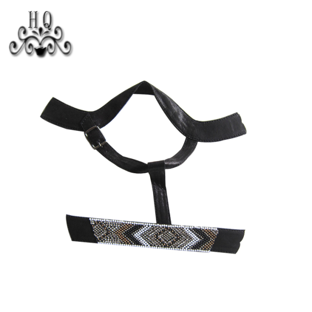 Hot new laser spot hot diamond jewelry women sandals upper semi-finished wholesale processing customization