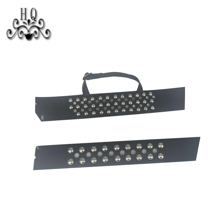 Hot new laser spot hot diamond jewelry women sandals upper semi-finished wholesale processing customization