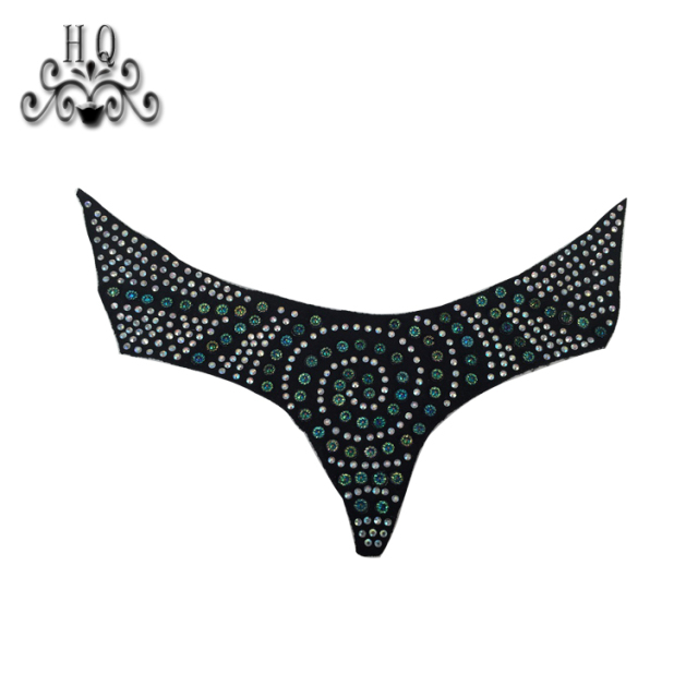 Hot new laser hot drilling nail hand woven jewelry women sandals upper semi-finished wholesale processing customization