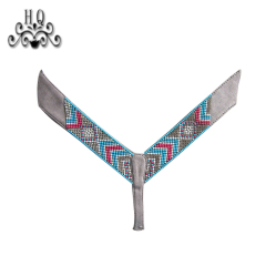 Processing custom slippers vamp laser hot drilling technology to produce semi-finished PU fabric woven foreign trade