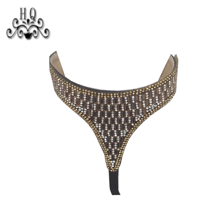 Hot new laser hot drilling nail hand woven jewelry women sandals upper semi-finished wholesale processing customization