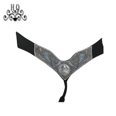 Hot new laser spot hot diamond jewelry women sandals upper semi-finished wholesale processing customization