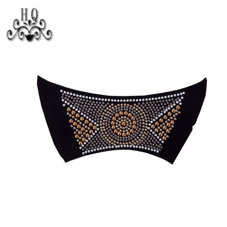 Hot new laser hot drilling nail hand woven jewelry women sandals upper semi-finished wholesale processing customization