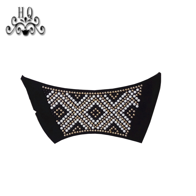 Hot new laser hot drilling nail hand woven jewelry women sandals upper semi-finished wholesale processing customization