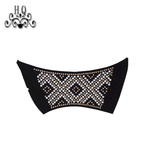 Hot new laser hot drilling nail hand woven jewelry women sandals upper semi-finished wholesale processing customization
