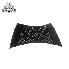 Processing custom slippers vamp laser hot drilling technology to produce semi-finished PU fabric woven foreign trade