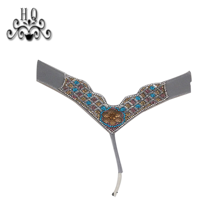 Hot new laser hot drilling nail hand woven jewelry women sandals upper semi-finished wholesale processing customization