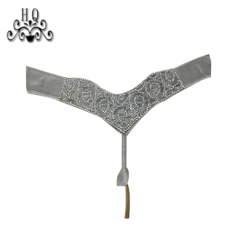 Hot new laser hot drilling nail hand woven jewelry women sandals upper semi-finished wholesale processing customization