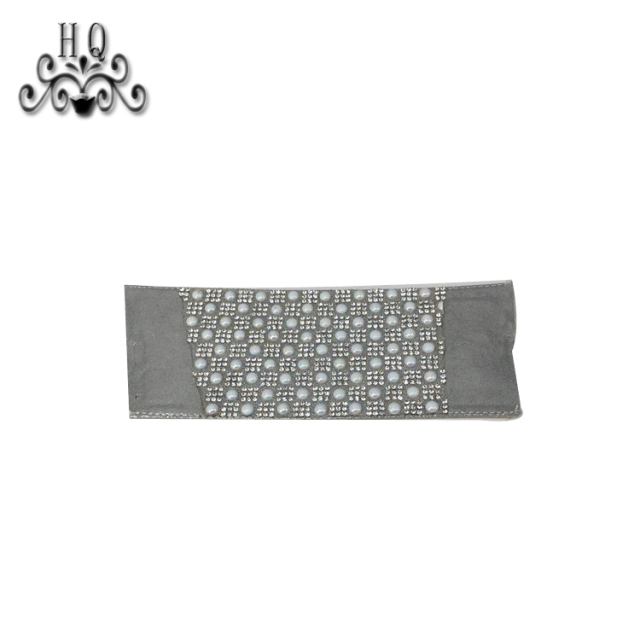 Hot new laser hot drilling nail hand woven jewelry women sandals upper semi-finished wholesale processing customization