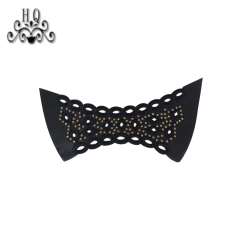 Hot new laser hot drilling nail hand woven jewelry women sandals upper semi-finished wholesale processing customization