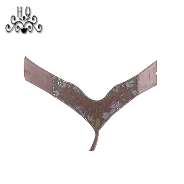 Hot new laser hot drilling nail hand woven jewelry women sandals upper semi-finished wholesale processing customization