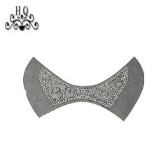 Hot new laser hot drilling nail hand woven jewelry women sandals upper semi-finished wholesale processing customization
