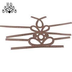 Hot new laser spot hot diamond jewelry women sandals upper semi-finished wholesale processing customization