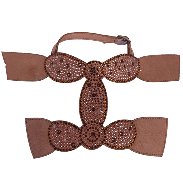 Hot new girl wind laser hose hot diamond jewelry women sandals upper semi-finished wholesale processing customization