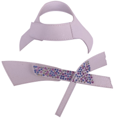 Hot new laser spot hot diamond jewelry women sandals children's upper semi-finished wholesale processing customization