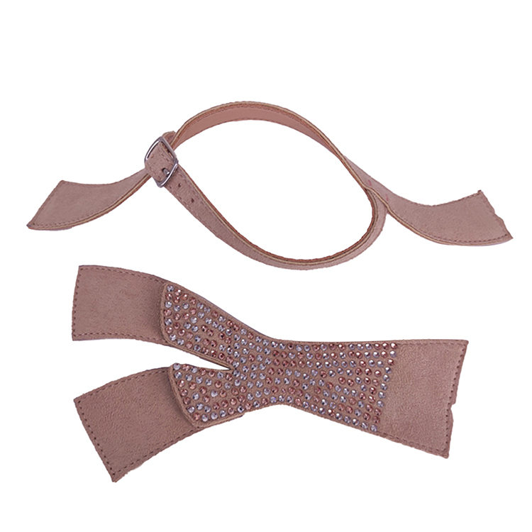 Hot new girl wind laser hose hot diamond jewelry women sandals upper semi-finished wholesale processing customization