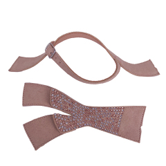 Hot new girl wind laser hose hot diamond jewelry women sandals upper semi-finished wholesale processing customization