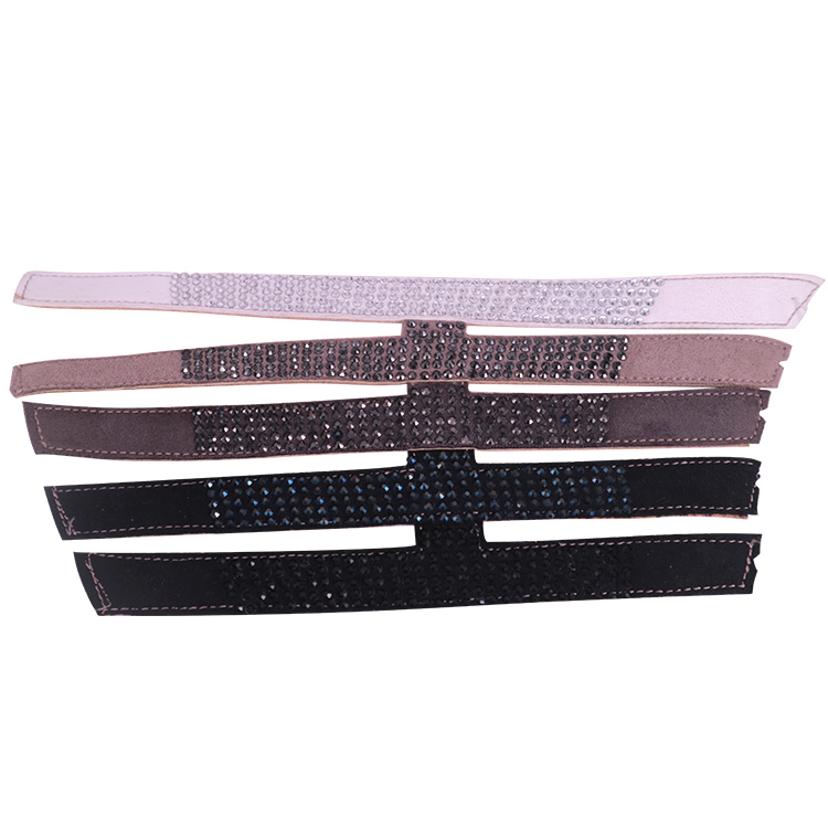 Hot new girl wind laser hose hot diamond jewelry women sandals upper semi-finished wholesale processing customization