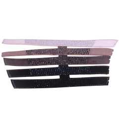 Hot new girl wind laser hose hot diamond jewelry women sandals upper semi-finished wholesale processing customization