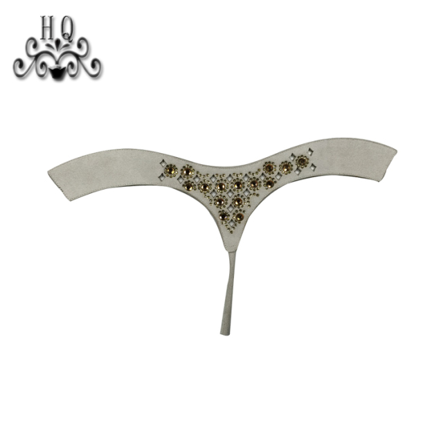Hot new laser hot diamond jewelry women sandals upper semi-finished wholesale processing customization