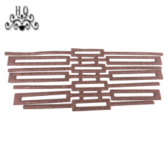 Hot new laser hot diamond jewelry women sandals upper semi-finished wholesale processing customization