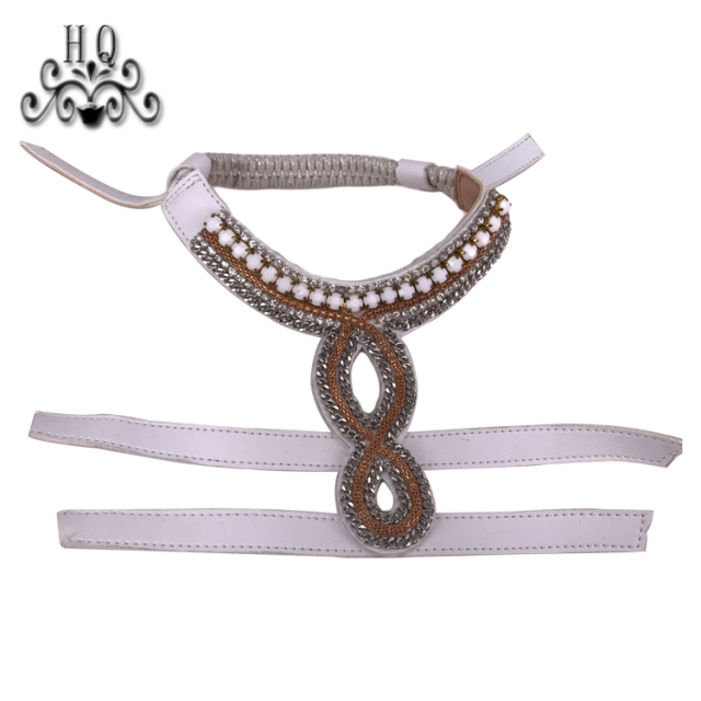 Sample processing custom 2021 new laser chain hot diamond process fashion diamond inlaid shoe slippers women's sandals semi-finished