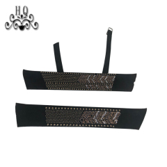 Hot new laser hot diamond jewelry women sandals upper semi-finished wholesale processing customization