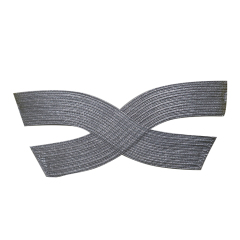 Hot new embroidery rope embroidery hand lady sandal upper semi-finished wholesale processing customization