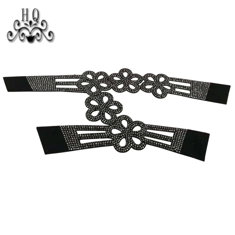 New hot-selling semi-finished summer women's shoes sandals hand point hot back glue hot drill shoe material processing customization