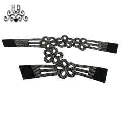 New hot-selling semi-finished summer women's shoes sandals hand point hot back glue hot drill shoe material processing customization