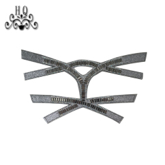 New hot-selling semi-finished summer women's shoes sandals hand point hot back glue hot drill shoe material processing customization