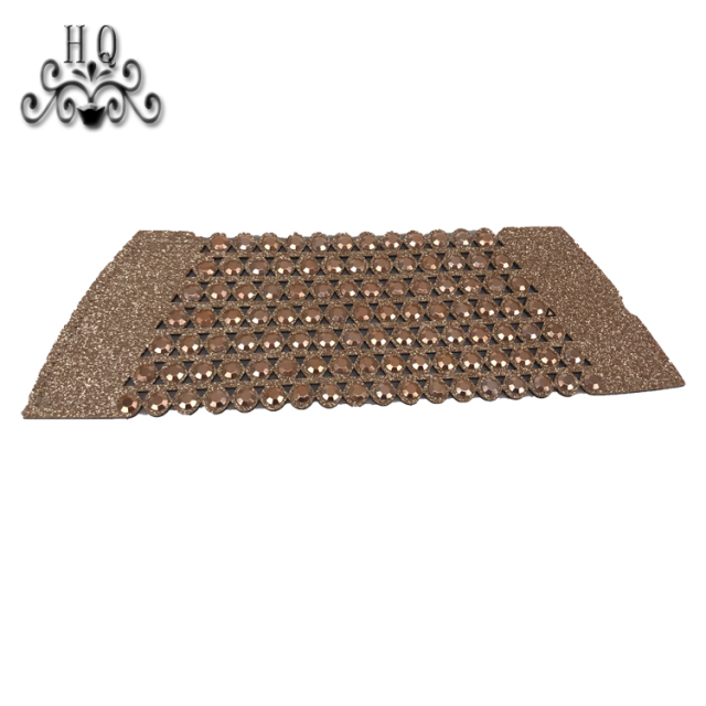 2021 new resin ironing chain fashion jewel inlaid slippers female semi-finished vamp to sample processing custom