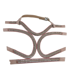 2021 new woven sandals female diamond chain chain flannelette shoe upper semi-finished products from manufacturers to sample processing custom