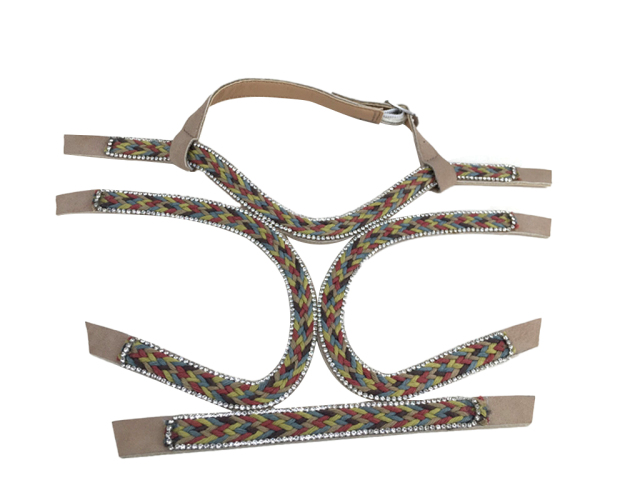 2021 new woven sandals female diamond chain chain flannelette shoe upper semi-finished products from manufacturers to sample processing custom