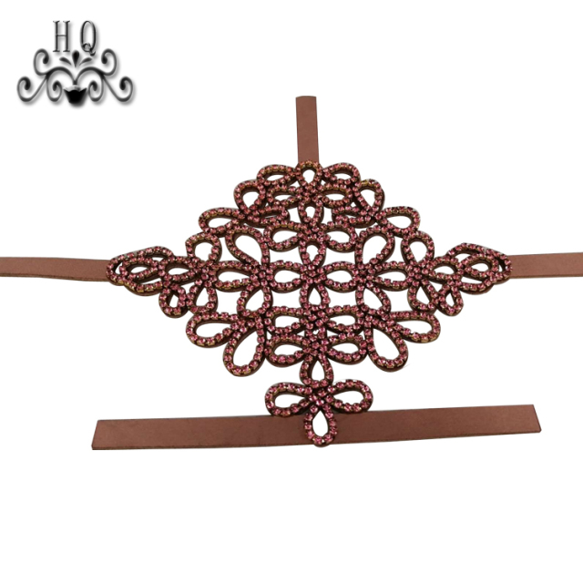 Hot new laser spot hot diamond jewelry women sandals upper semi-finished wholesale processing customization
