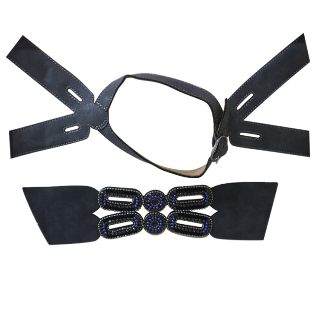 Hot new laser spot hot diamond jewelry women sandals upper semi-finished wholesale processing customization