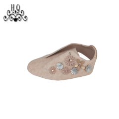 New fashion laser hand-stitched bead nail bead upper semi-finished girls shoes sandals to sample processing custom shoe accessories