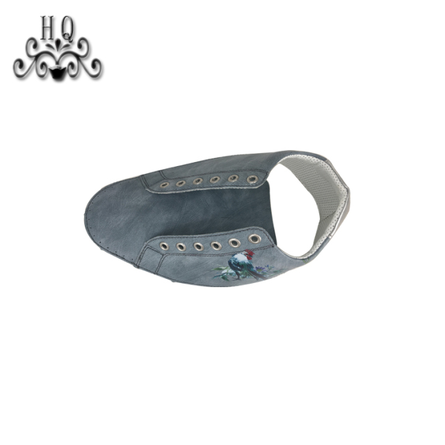 New fashion laser hand-stitched bead nail bead upper semi-finished girls shoes sandals to sample processing custom shoe accessories
