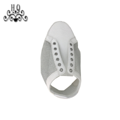 New fashion laser hand-stitched bead nail bead upper semi-finished girls shoes sandals to sample processing custom shoe accessories